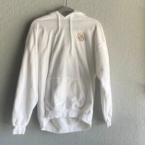 Urban Outfitters Oversized White "Do What You Love" Sweatshirt